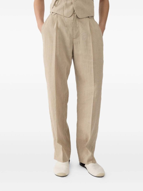 The Best Shops JACQUEMUS: Pantalons Décontractés - Beige