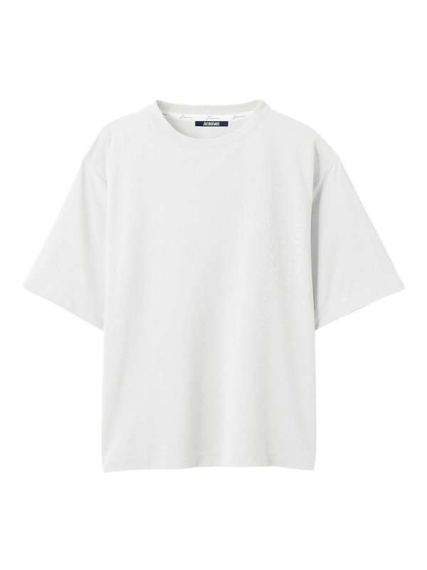 JACQUEMUS: Tシャツ - Tシャツ - 白