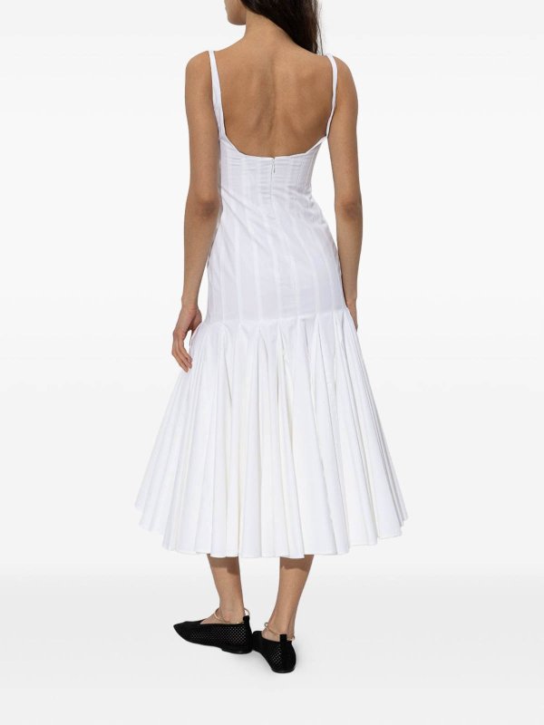 JACQUEMUS buy online Robe Au Genou - Blanc
