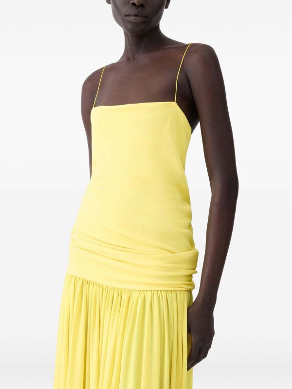 JACQUEMUS buy online Maxikleid - Gelb