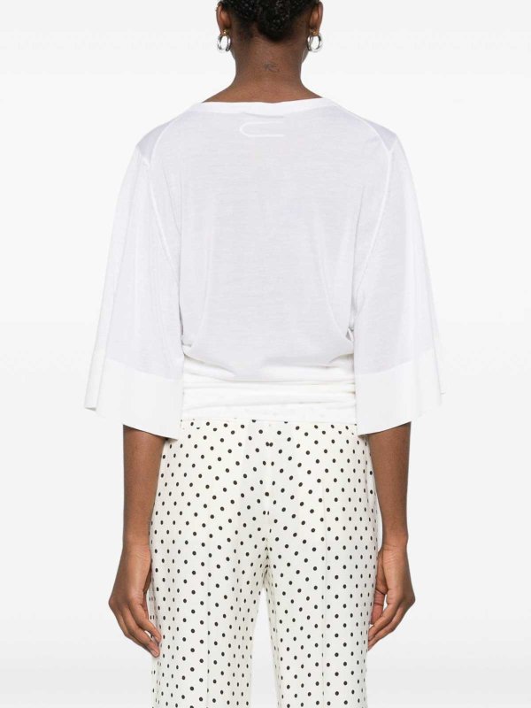 JACQUEMUS buy online Pull Col Rond - Blanc