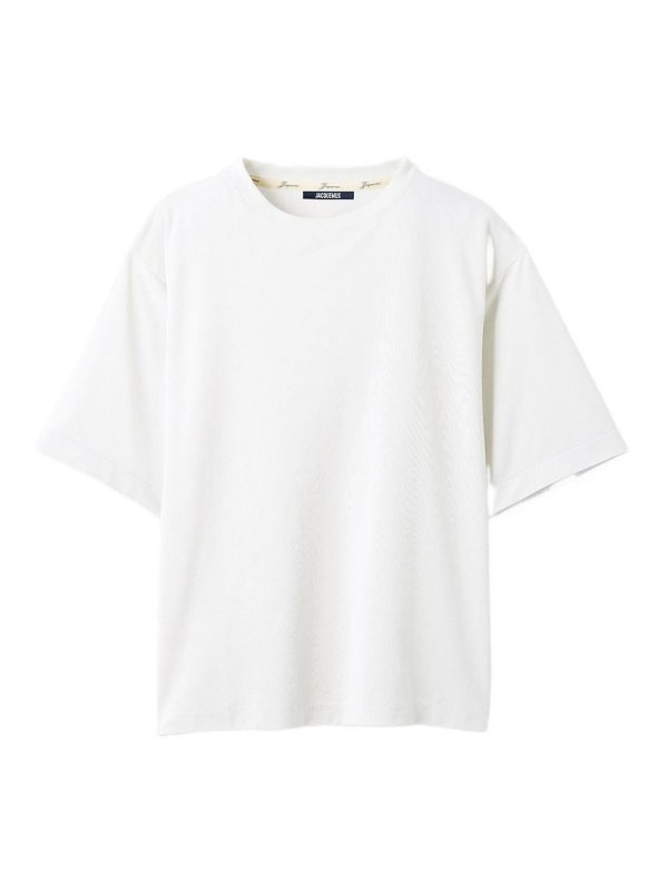 JACQUEMUS: T-shirts - T-Shirt - Blanc