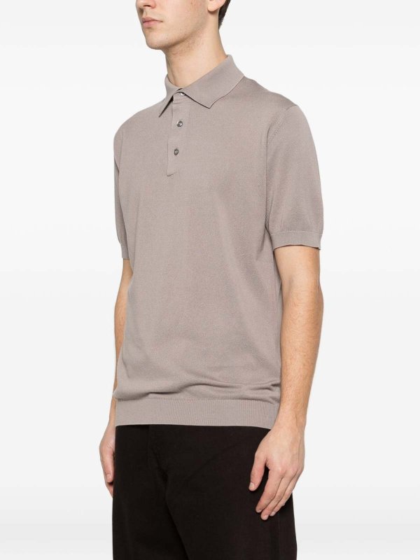 The Best Shops LARDINI: Poloshirts - Poloshirt - Braun