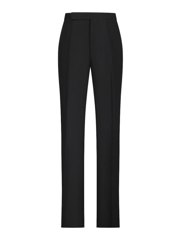 LARDINI: Pantalones casual - Pantalón Casual - Negro
