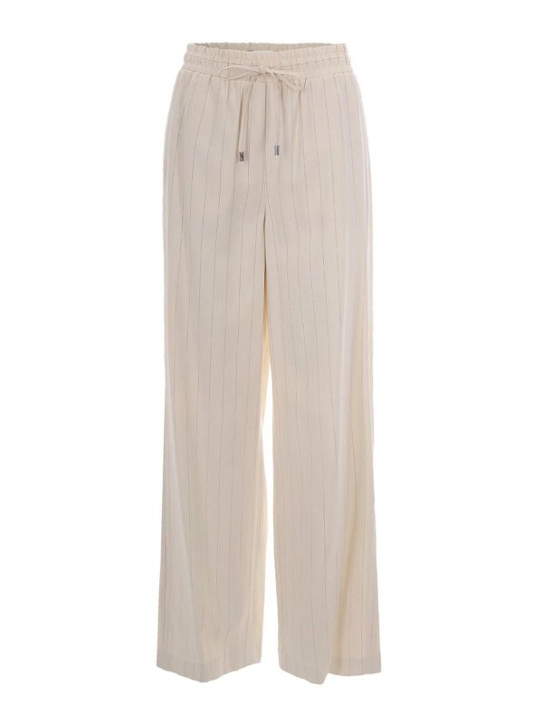 Liu Jo: Pantalons casual - Pantalons Décontractés - Beige