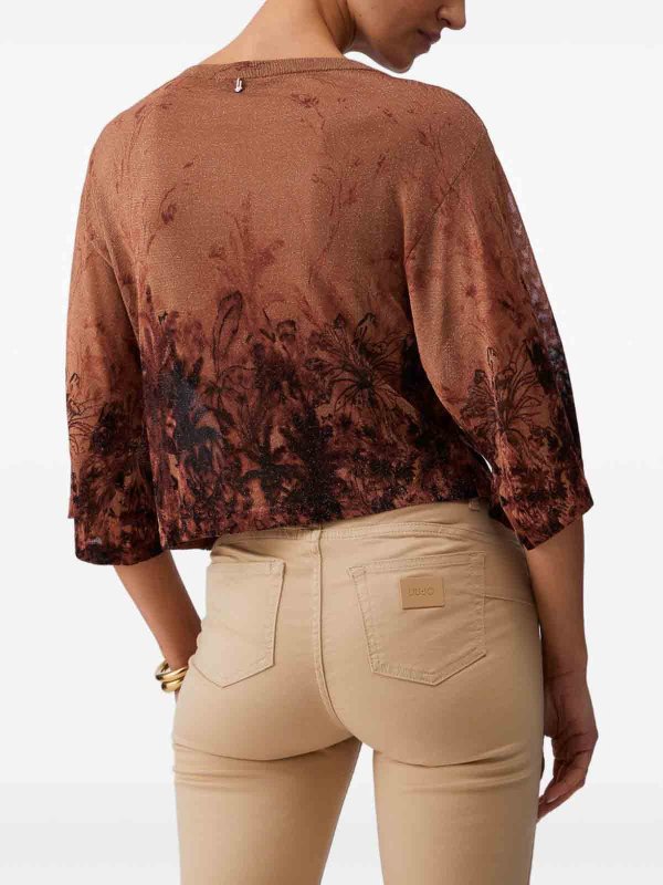 クルーネック - ブラウン Replica 
online: Liu Jo