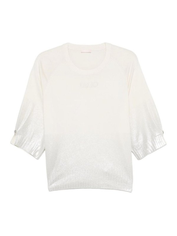 Liu Jo: Pull col rond - Pull Col Rond - Blanc