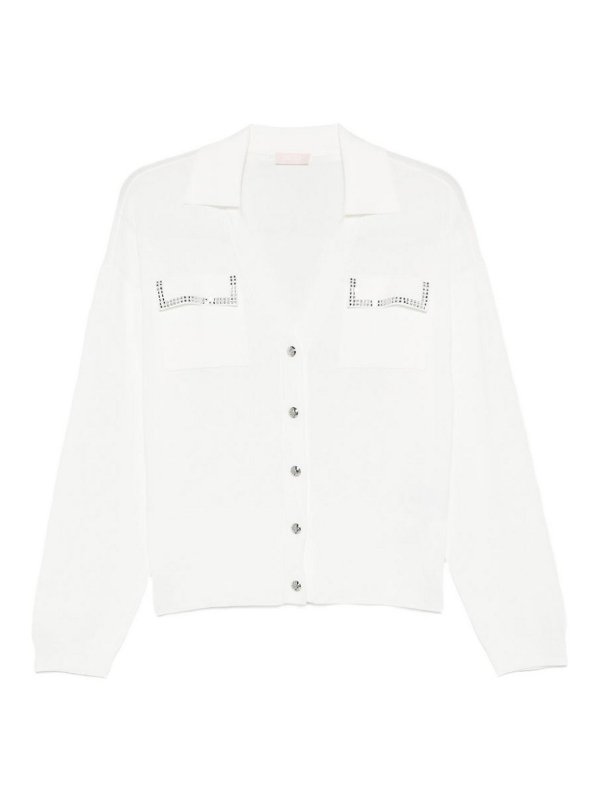 Liu Jo: Pantalons casual - Pantalons Décontractés - Blanc