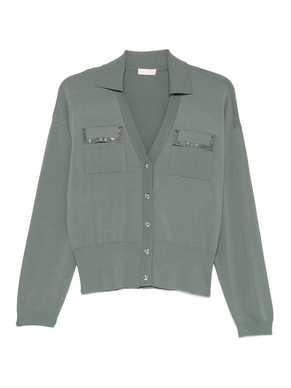 Liu Jo: カーディガン - カーディガン - 緑