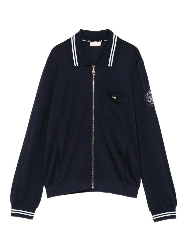 Liu Jo: Sweatshirts und Pullover - Sweatshirt - Blau