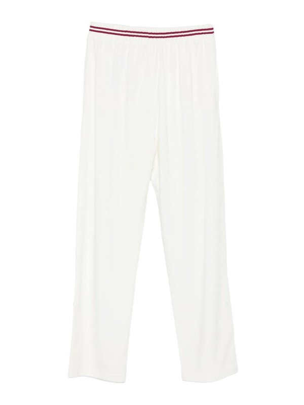 Liu Jo: Pantalons casual online - Pantalons Décontractés - Blanc