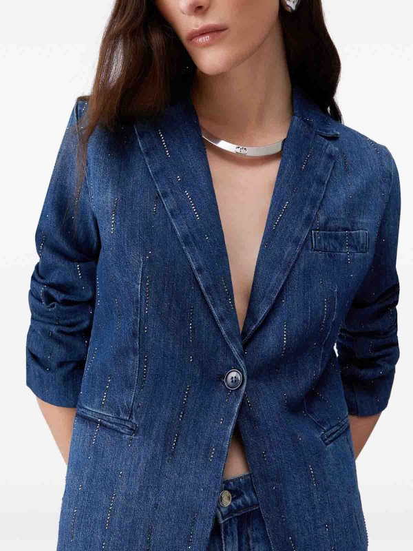 The Best Shops Liu Jo: Jeansjacken - Jeansjacke - Blau