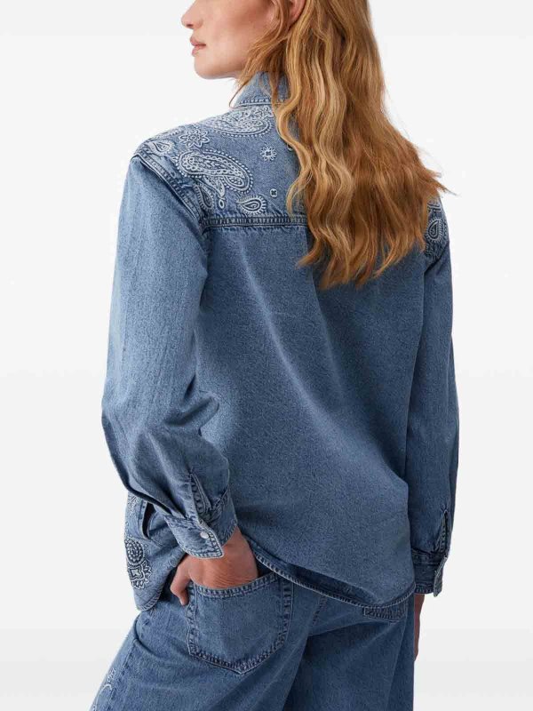 The Best Shops Liu Jo: デニムジャケット - デニムジャケット - ブルー