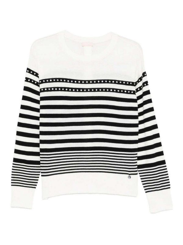 Liu Jo: クルーネック - クルーネック - 黒