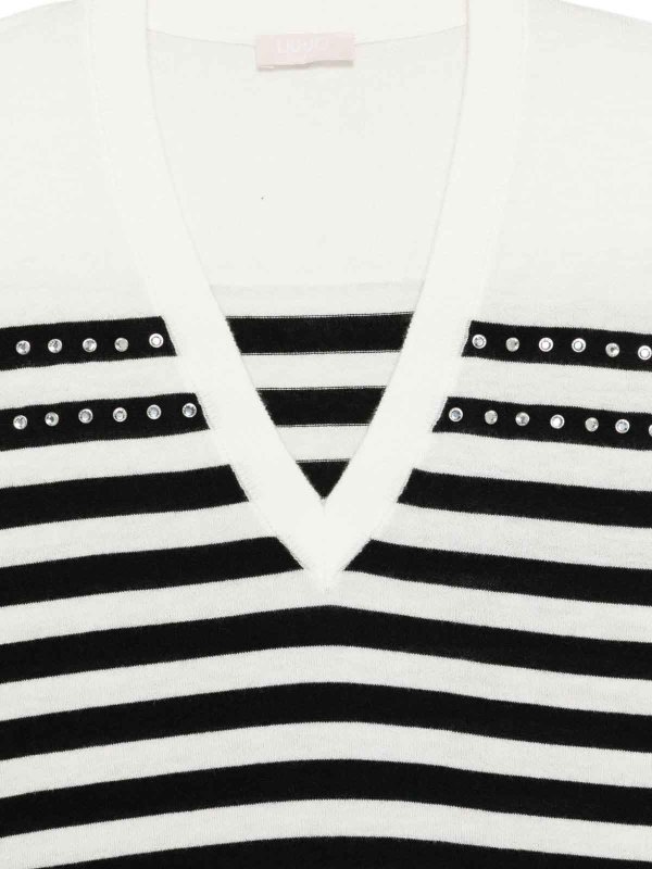 The Best Shops Liu Jo: Pull col rond - Pull Col Rond - Noir