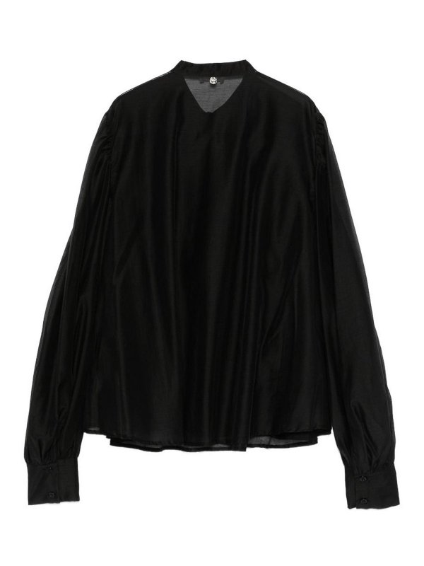 The Best Shops Liu Jo: shirts - Cotton Short-Sleeved Shirt