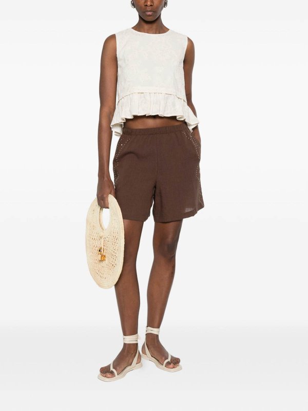 The Best Shops Liu Jo: Blusen - Bluse - Beige