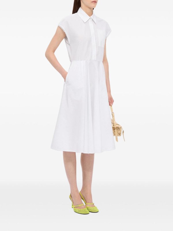 Robe Au Genou - Blanc Replica 
online: m.s.g.m.