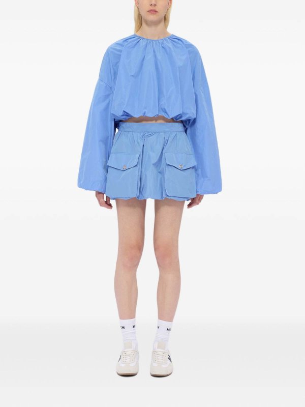 ミニスカート - ライトブルー Replica 
online: m.s.g.m.