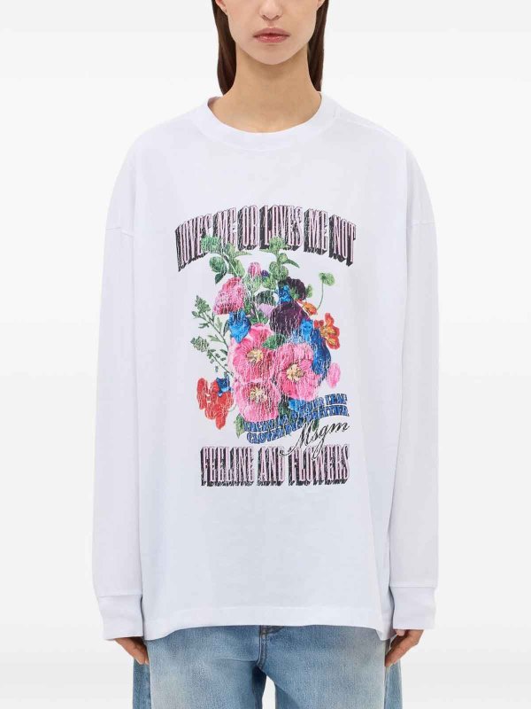 The Best Shops m.s.g.m.: Camisetas - Camiseta - Blanco