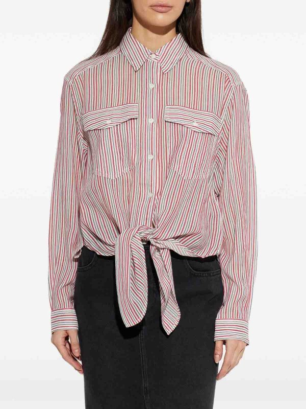 Striped Multicolour Shirt With Bow Replica 
online: Isabel Marant Etoile