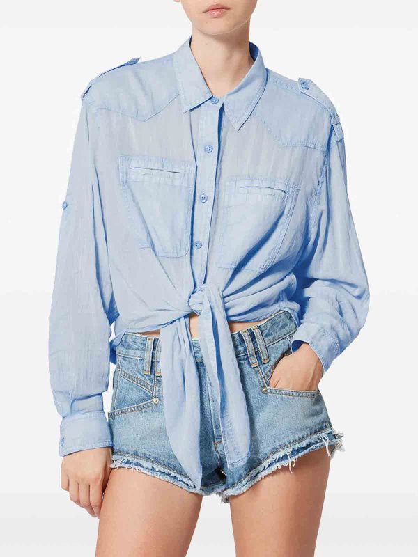 Isabel Marant Etoile: Hemden online - Hemd - Hellblau