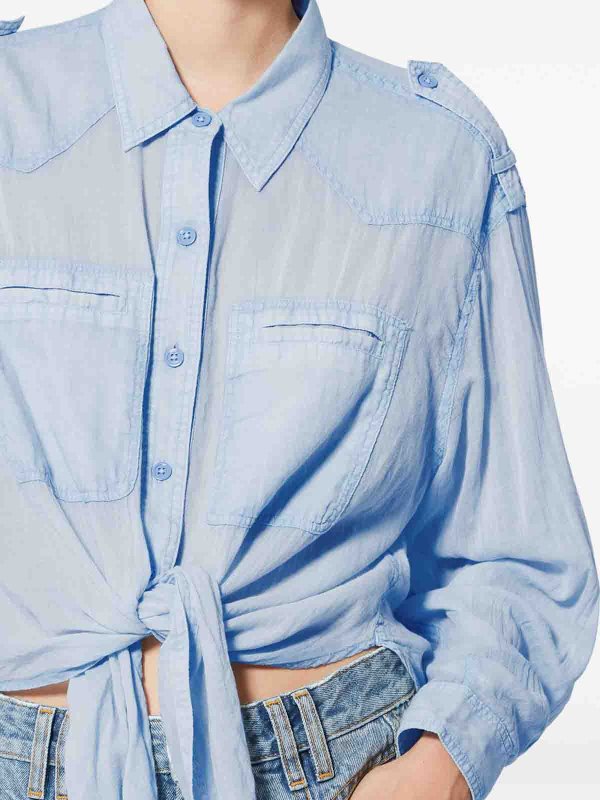 The Best Shops Isabel Marant Etoile: Hemden - Hemd - Hellblau