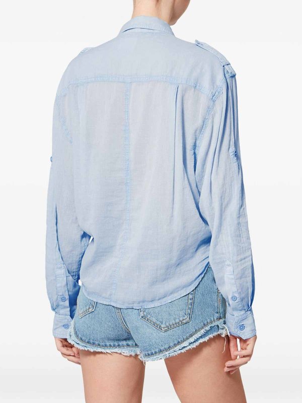 Hemd - Hellblau Replica 
online: Isabel Marant Etoile