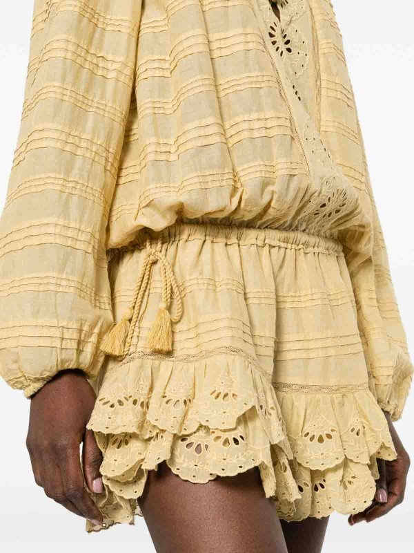 The Best Shops Isabel Marant Etoile: Robes courtes - Robe Courte - Jaune