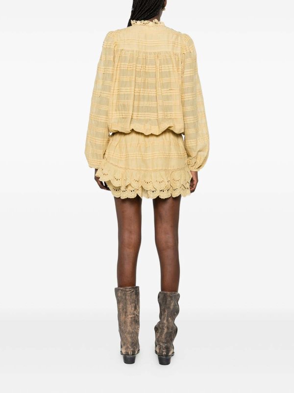 Isabel Marant Etoile buy online Robe Courte - Jaune
