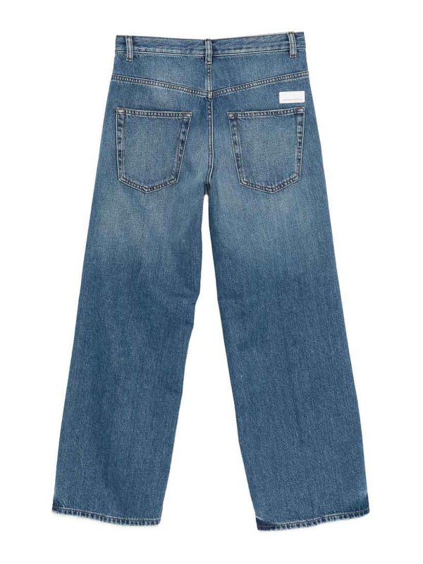 NINE IN THE MORNING: straight leg jeans online - Jeans Elsa In Light Blue Denim