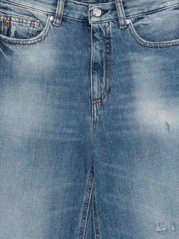 The Best Shops NINE IN THE MORNING: straight leg jeans - Jeans Elsa In Light Blue Denim
