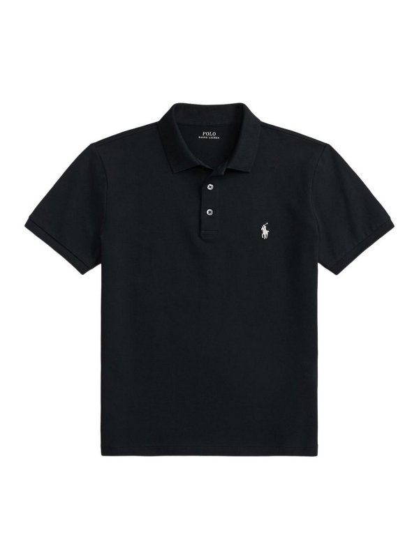 POLO RALPH LAUREN: polo - Polo Nera Con Logo
