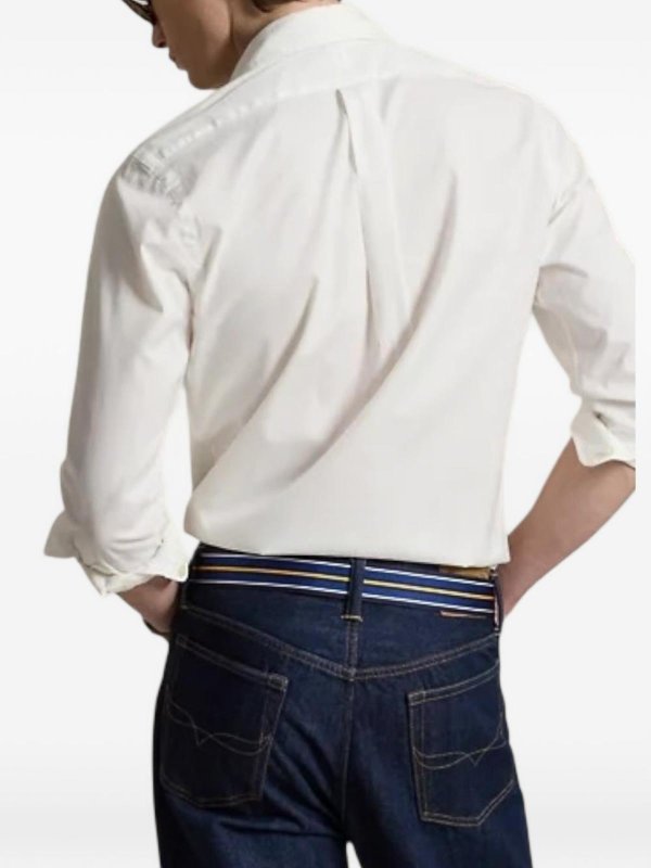 The Best Shops POLO RALPH LAUREN: polo shirts - White Shirt With Polo Pony Logo