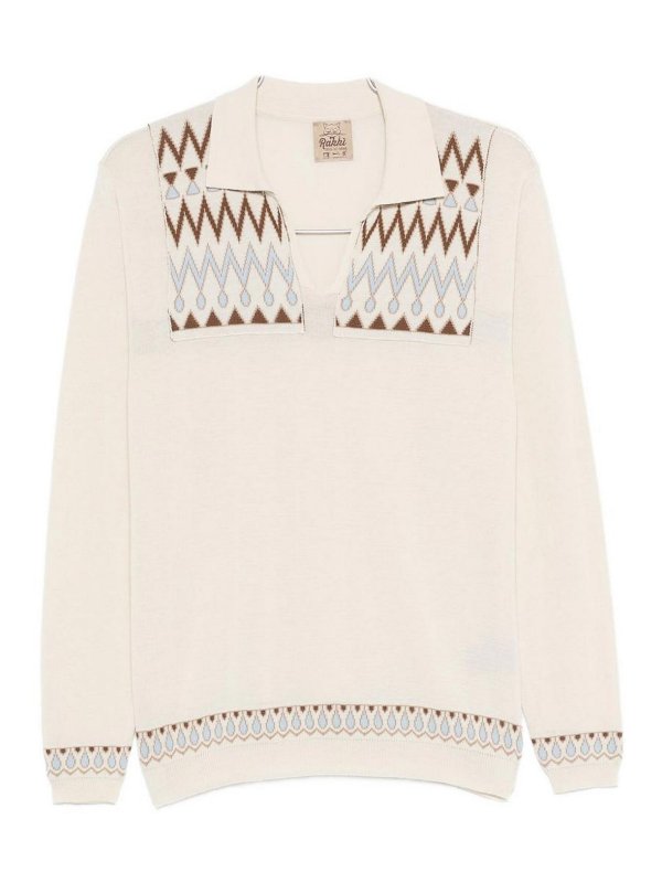 RAKK: Poloshirts - Poloshirt - Weiß