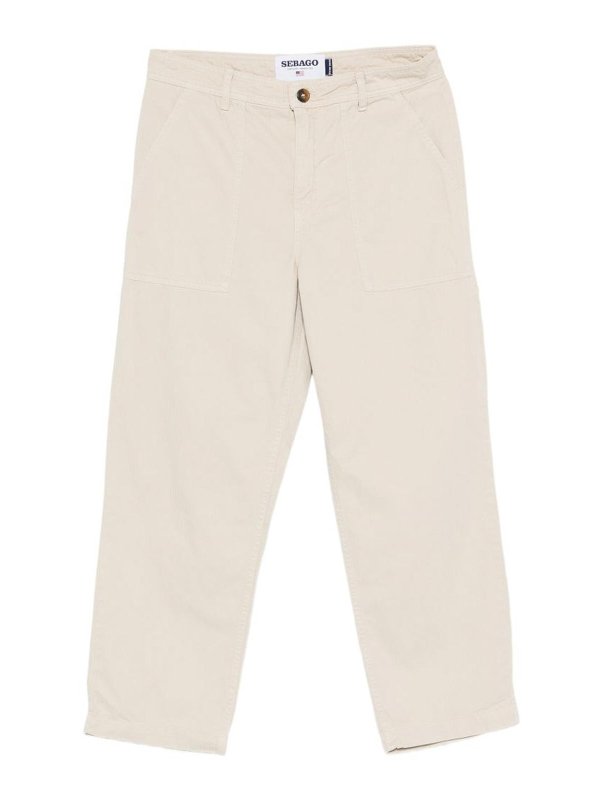SEBAGO: Pantalones casual - Pantalón Casual - Beis