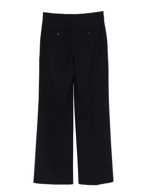 SEVENTY: jeans a zampa online - Pantaloni Svasati In Lana Blu