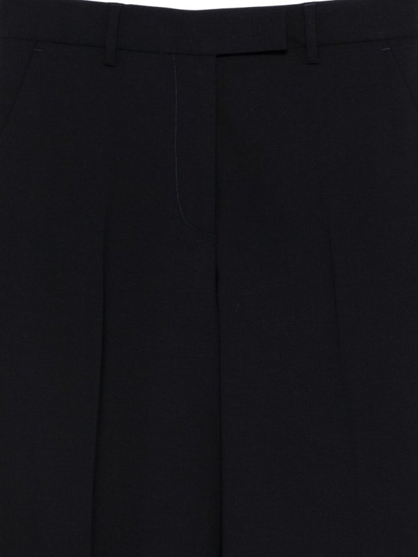 The Best Shops SEVENTY: jeans a zampa - Pantaloni Svasati In Lana Blu