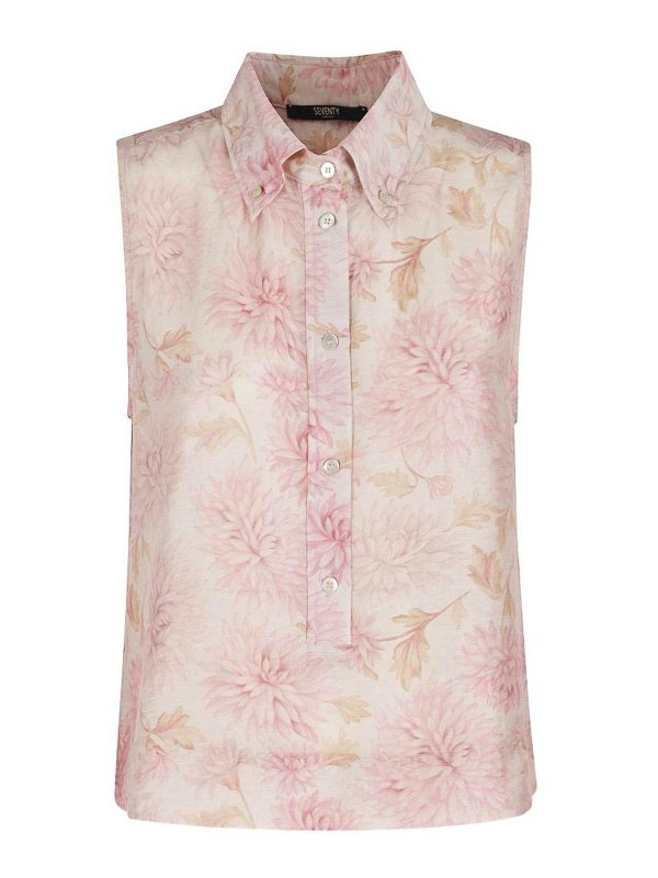 SEVENTY: Tops & Débardeurs - Top - Couleur Chair