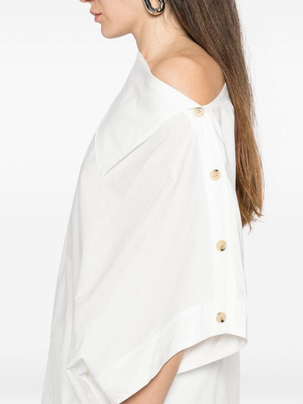 ブラウス - 白 shop online: SOEUR