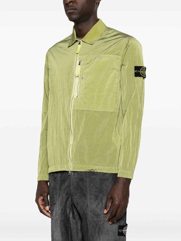 STONE ISLAND buy online Giacca-camicia verde