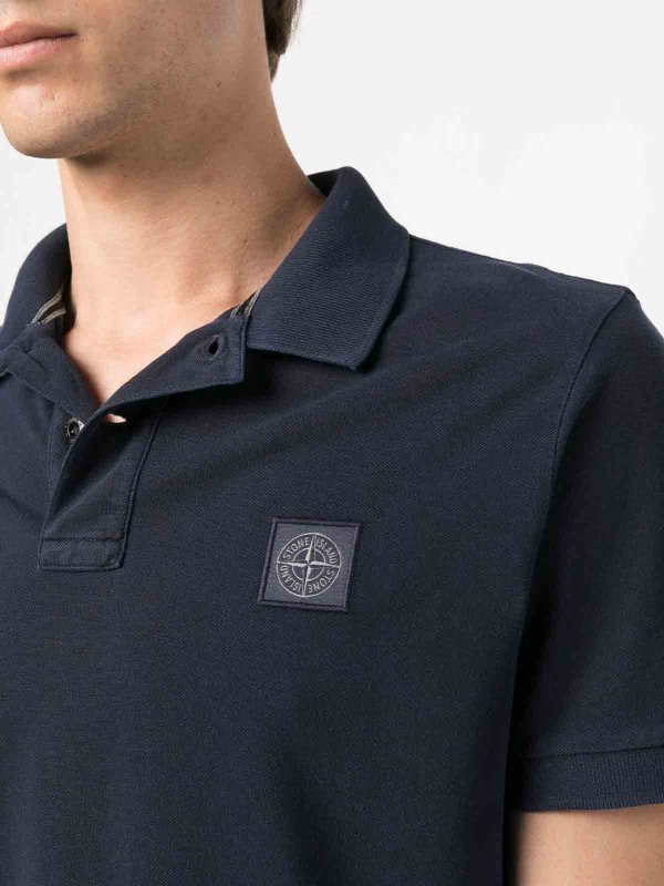STONE ISLAND: Poloshirts online - Poloshirt - Blau