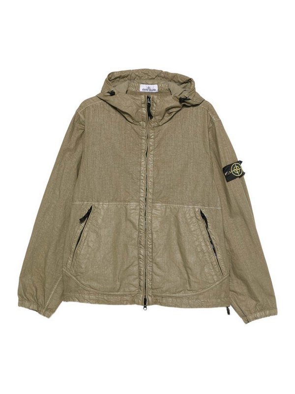 STONE ISLAND: Casualjacken - Casualjacke - Grün