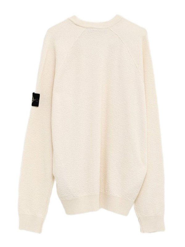 STONE ISLAND: クルーネック online - クルーネック - 白