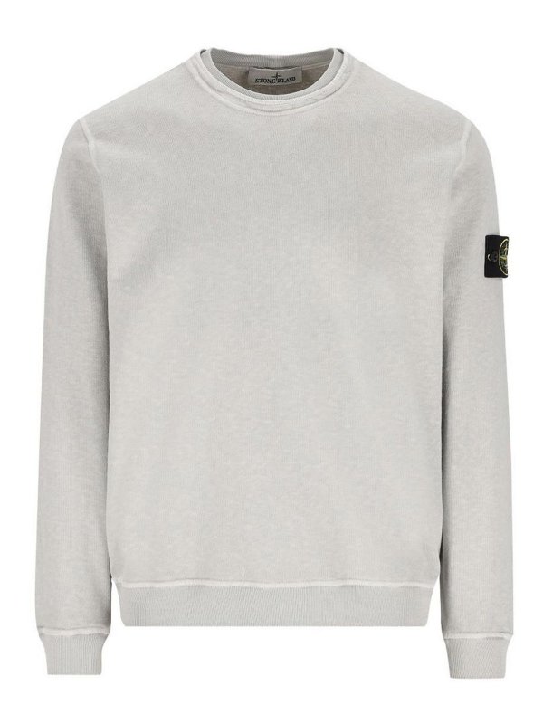 STONE ISLAND: Sweatshirts und Pullover - Sweatshirt - Grau
