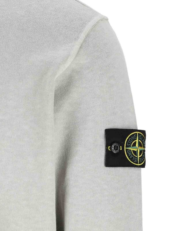 The Best Shops STONE ISLAND: Sweatshirts und Pullover - Sweatshirt - Grau
