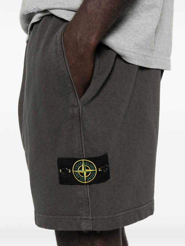 STONE ISLAND buy online ショートパンツ - グレー