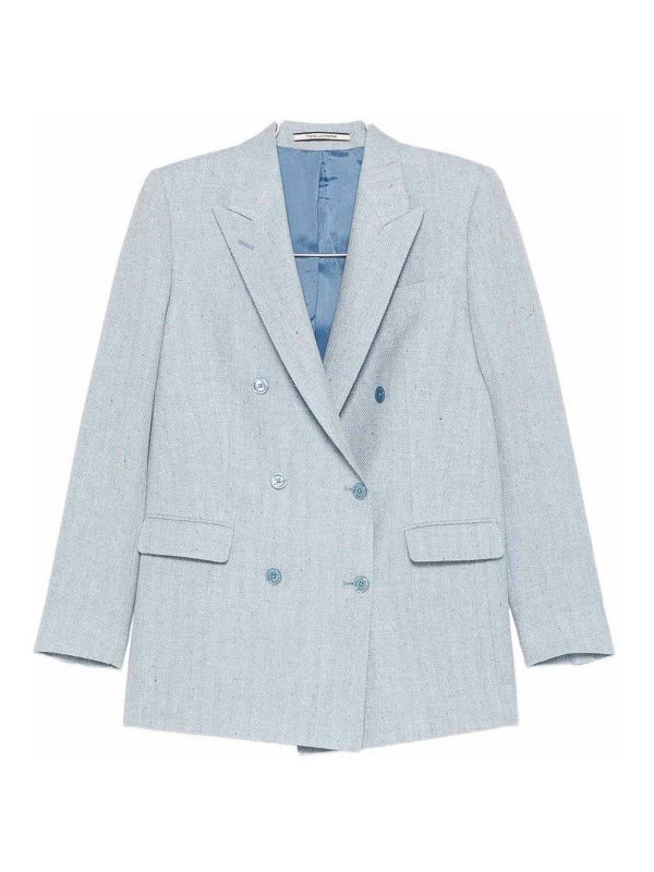 TAGLIATORE: Vestes de costume - Blazer - Bleu Clair