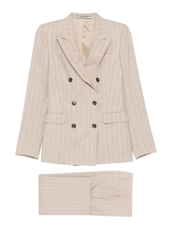 TAGLIATORE: Blazer - Blazer - Beige