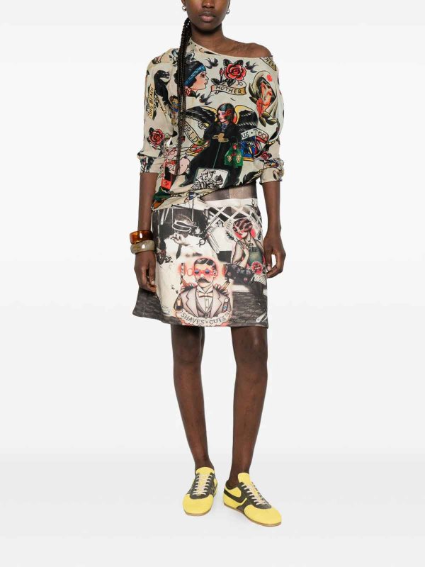 The Best Shops THE ARTISTYLIST: Knee length skirts & Midi - Skirt